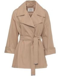 Herno - Coats Camel - Lyst