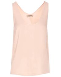 Twinset - Sleeveless Tops - Lyst