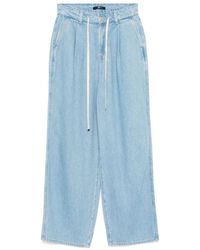 7 For All Mankind - Wide Jeans - Lyst