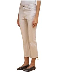 Liviana Conti - Cropped Jeans - Lyst