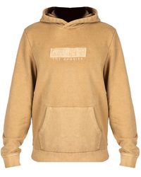 Guess - Hoodies & Sweatvesten ,Katoen Klassieke Hoodie - Lyst