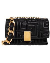 Balmain - Bolso de hombro pequeño acolchado 1945 - Lyst