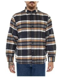 Edwin - Overhemden ,Veelkleurig ,Katoen Casual Overhemd - Lyst