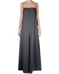 Mauro Grifoni Maxi Dress - Grijs