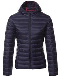 J.O.T.T - Jassen ,Blauw Blauwe Gewatteerde Jas - Lyst