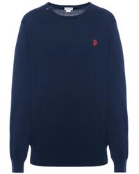 U.S. POLO ASSN. - Round-Neck Knitwear - Lyst