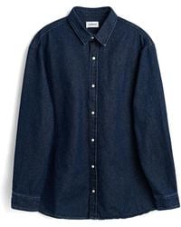 Soulland - Overhemden ,Blauw ,Denim Damon Denim Shirt - Lyst