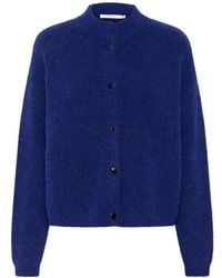 Gestuz - Truien & Vesten ,Blauw ,Alpha Gz Short Cardigan - Lyst