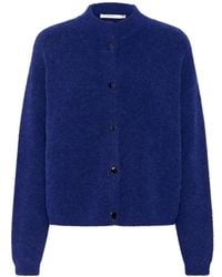 Gestuz - Truien & Vesten ,Blauw ,Alpha Gz Short Cardigan - Lyst