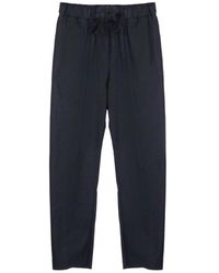 Semicouture - Elastische Broek Met Trekkoord - Lyst