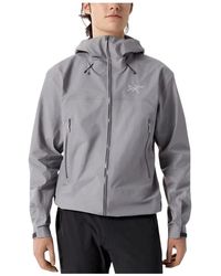 Arc'teryx - Fitness ,Grijs ,Nylon Beta Sl Jacket - Lyst