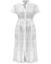 Mc2 Saint Barth - Sangallo chemisier kleid - Lyst