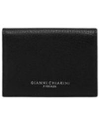Gianni Chiarini - Accessoires ,Zwart ,Leer Firenze Portemonnee - Lyst