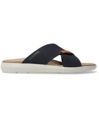 Mephisto - Blaue Herren Slide Sandale Kollektion - Lyst