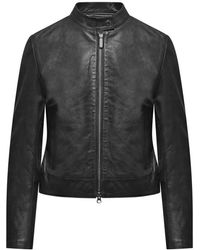 Bomboogie - Win Leren Jas - Lyst