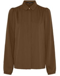 Btfcph - Overhemden ,Bruin ,Bamboe Elegant Shirt - Lyst