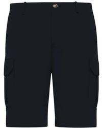 Rrd - Korte Broeken ,Blauw ,Polyester Surflex Cargo Short Pant - Lyst