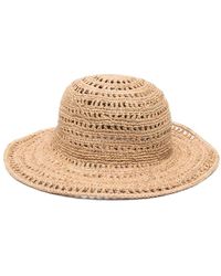 IBELIV - Sombrero de paja tejida safari - Lyst