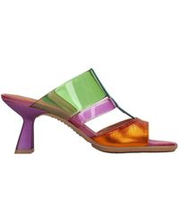 Hispanitas - Multi farbe leder kleid sandalen - Lyst