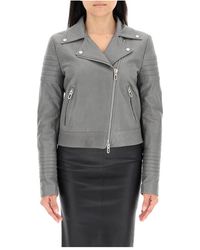 DROMe Biker Jacket - Grijs