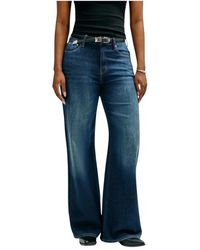 Guess - Wide Jeans - Lyst