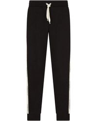 EA7 - Logo Series Cotton-Blend Joggers - Lyst
