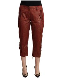 Just Cavalli - Cropped Trousers - Lyst