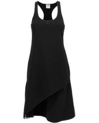 Courreges - Infinity Pleats A-Line Jurk - Lyst