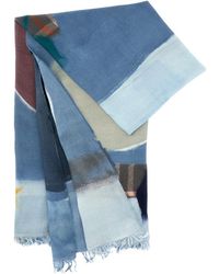 Exquisite J - Accessoires ,Veelkleurig ,Wol Sjaal Met Franjes - Lyst