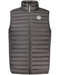 North Sails - Gequilte Jas Van Polyamide Met Ritssluiting - Lyst