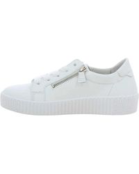 Gabor - Schoenen ,Wit ,Leer 83.334 Low Sneaker - Lyst