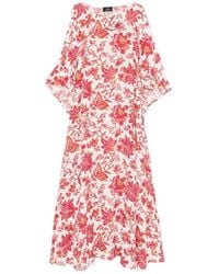 Etro - Bloemen Maxi Jurk - Lyst