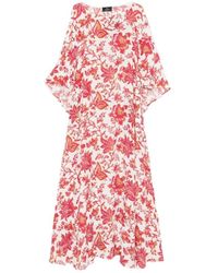Etro - Bloemen Maxi Jurk - Lyst