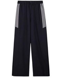 Y-3 - Broeken ,Zwart ,Wijde Broek - Lyst