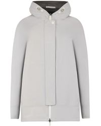 Herno - Fitness ,Grijs ,Polyester Laminar Jacket - Lyst