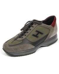 Hogan - Interactive H Flock Sneaker - Lyst