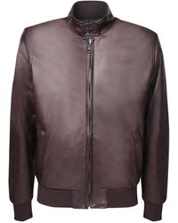 Dell'Oglio - Leather Jackets - Lyst