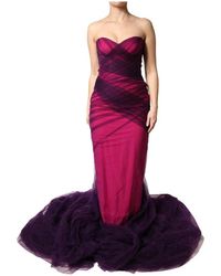 Dolce & Gabbana - Strapless Sheath Mermaid Jurk - Lyst