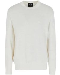ARMANI EXCHANGE - Round-Neck Knitwear - Lyst