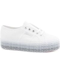 Superga - Mini Lettering Platform Sneaker - Lyst