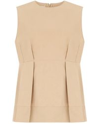 Vince - Sleeveless Tops - Lyst