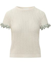 Des Phemmes - Sponge Rib Top - Lyst
