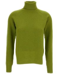Drumohr - Truien & Vesten ,Groen ,Wol Coltrui - Lyst