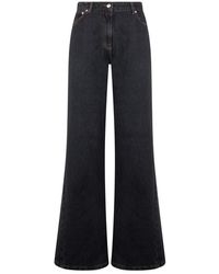 Moschino - Wide Jeans - Lyst