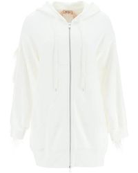 N°21 - Sweatshirts & hoodies > zip-throughs - Lyst