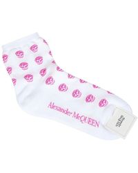 Alexander McQueen Socks - Blanco