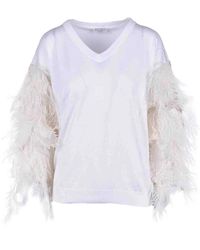 Brunello Cucinelli - V-Neck Knitwear - Lyst