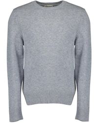 Officine Generale - Round-Neck Knitwear - Lyst