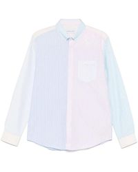 Maison Labiche - Rosa Hemd Mit Brusttasche Und Knöpfen - Lyst