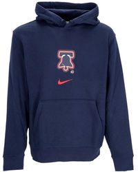 Nike - Herenhoodie Nba City Edition Club-Hoodie Phi76E - Lyst